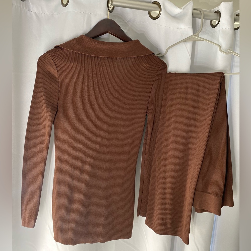Woman’s Rib Button-Down Sweater - image 4